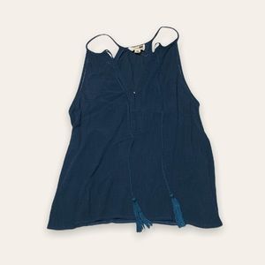 L.A Hearts XS, blue sleeveless top